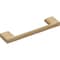 Jeffrey Alexander 96 mm Center-to-Center Satin Bronze Square Sutton Cabinet Bar Pull 635-96SBZ - alternate 6